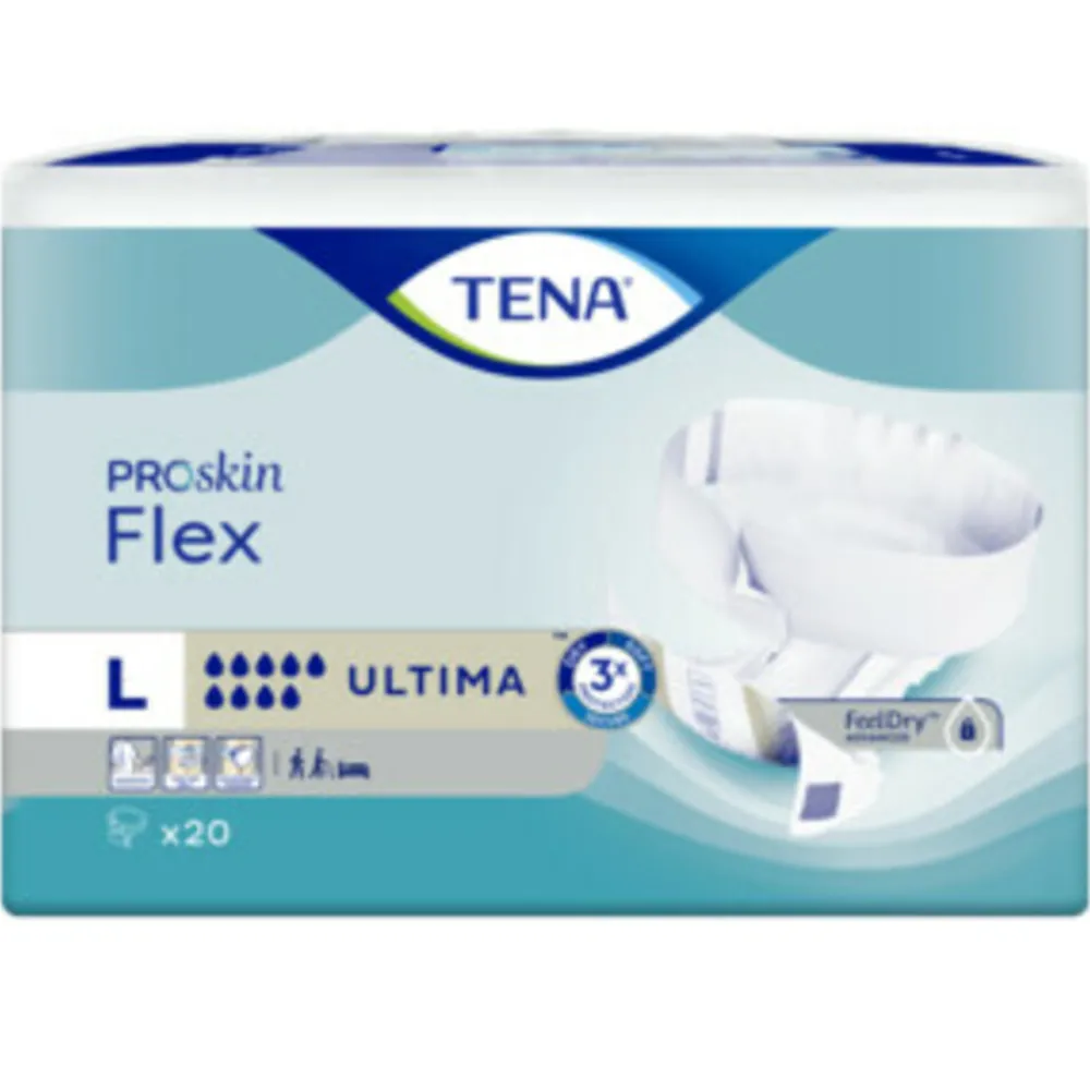 Incontinentie|Intiemhygiëne<TENA Proskin Flex Ultima L 20 stuks