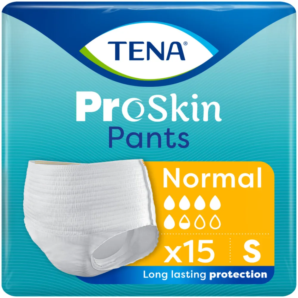 Incontinentie|Intiemhygiëne<TENA Proskin Pants Normal S 15 stuks
