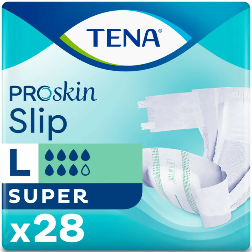 Incontinentie|Intiemhygiëne<TENA Proskin Slip Super L 28 stuks