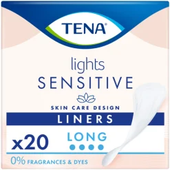 Incontinentie|Intiemhygiëne<TENA Sensitive Lights Long 20 stuks