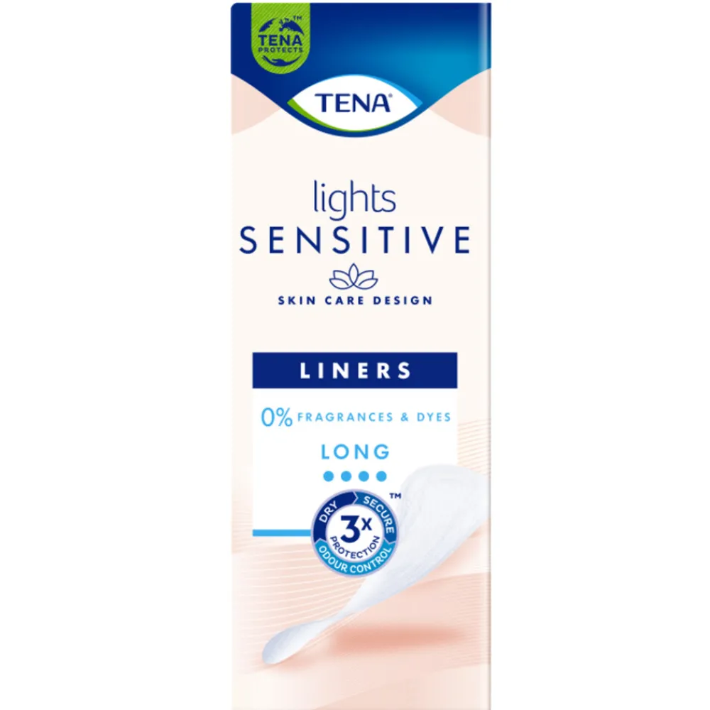 Incontinentie|Intiemhygiëne<TENA Sensitive Lights Long 20 stuks