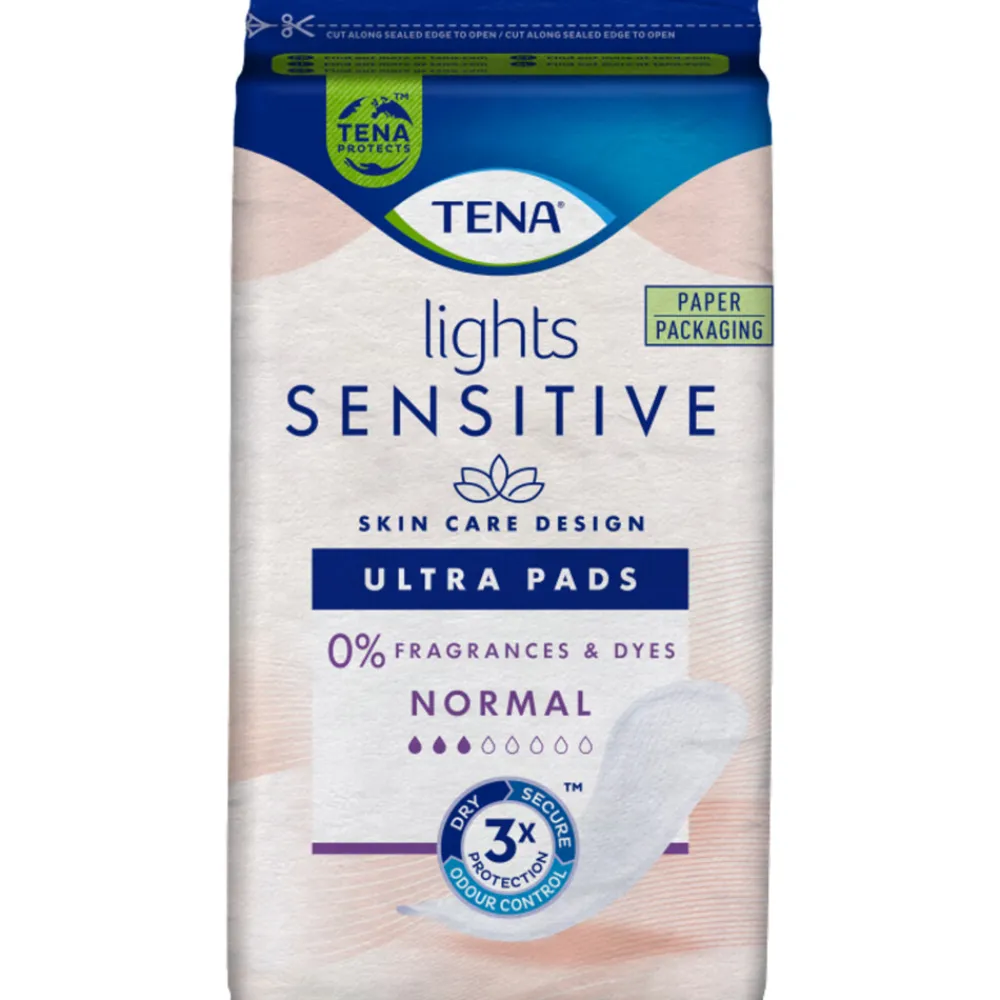 Sale Sensitive Lights Ultra Pads Normal 16 stuks Incontinentie|Intiemhygiëne