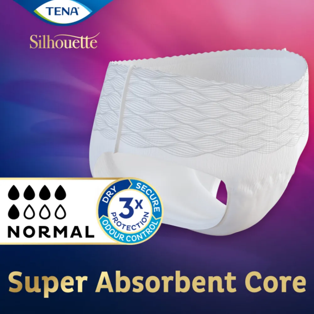 Silhouette Underwear Low Waist Blanc Plus L 10 stuks^TENA Clearance