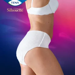 Silhouette Underwear Low Waist Blanc Plus L 10 stuks^TENA Clearance
