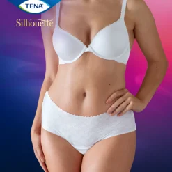 Silhouette Underwear Low Waist Blanc Plus L 10 stuks^TENA Clearance