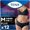 Sale Silhouette Underwear Low Waist Blanc Plus M 12 stuks Incontinentie|Intiemhygiëne