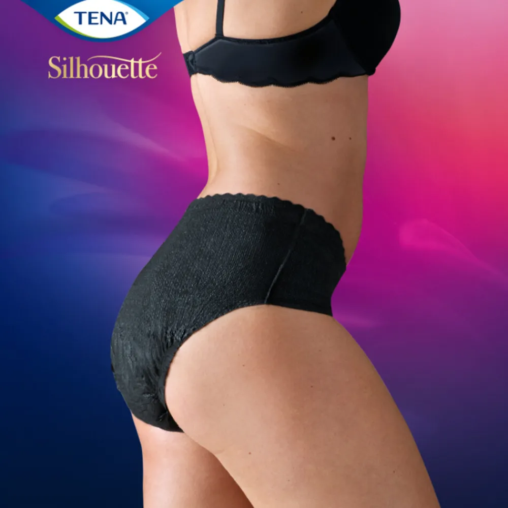 Sale Silhouette Underwear Low Waist Blanc Plus M 12 stuks Incontinentie|Intiemhygiëne