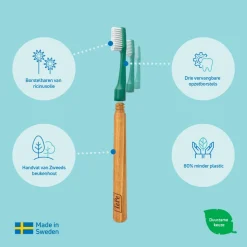 Tandenborstels<TePe Choice™ Soft Tandenborstel Groen 3 stuks