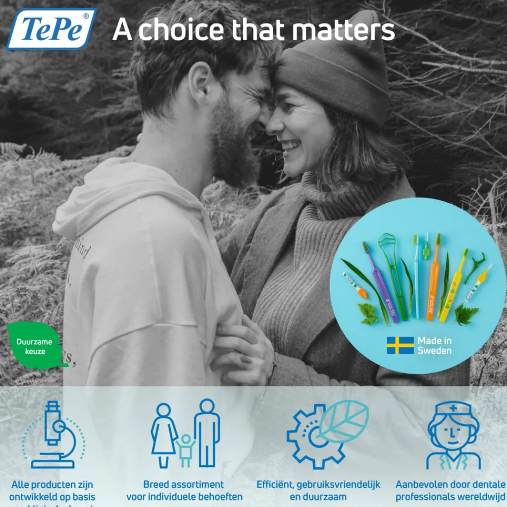 Tandenborstels<TePe Choice™ Soft Tandenborstel Groen 3 stuks