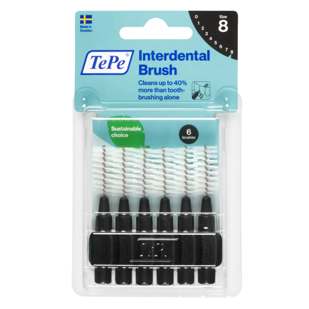 Interdentale Ragers Original 1,5 mm Zwart 6 stuks^TePe Outlet
