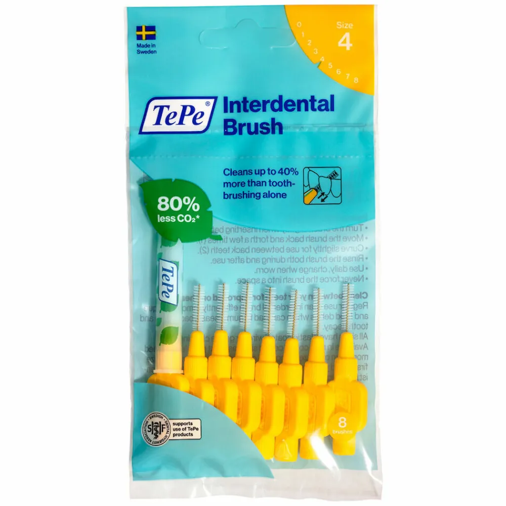 Interdentale Ragers Original 0,7 mm Geel 8 stuks^TePe Online