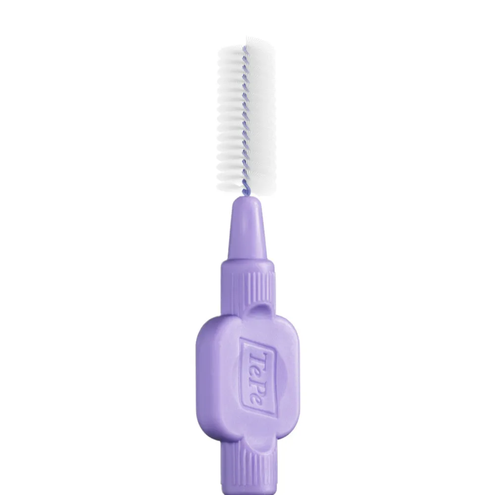 Interdentale Ragers Extra Soft 1,1 mm Maat 6 Paars 20 stuks Flossen & Ragen