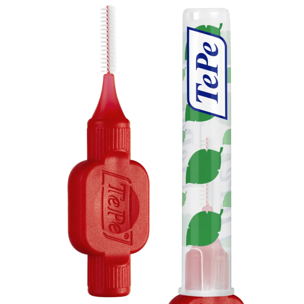 Flossen & Ragen<TePe Interdentale Ragers Original 0,5 mm Rood 20 stuks