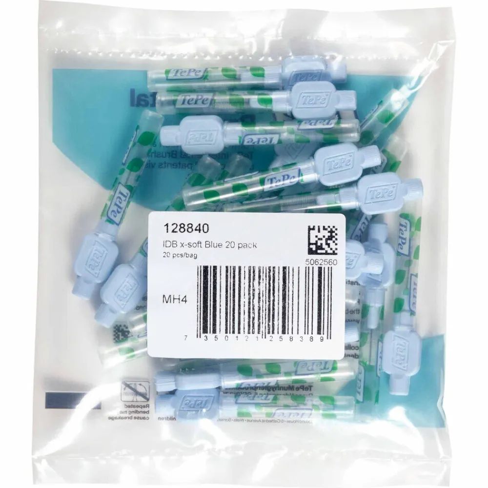 New Interdentale Ragers Extra Soft 0,6 mm Maat 3 Blauw 20 stuks Flossen & Ragen