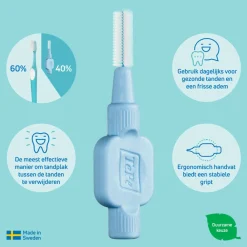 Flossen & Ragen<TePe Ragers Extra Zacht 0,5 mm Lichtrood 6 stuks