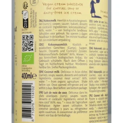 Kokosmelk 22% Vet 400 ml^Terrasana Best