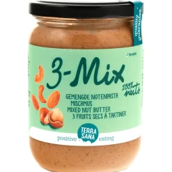 Beleg<Terrasana Notenpasta 3 Mix 500 gr
