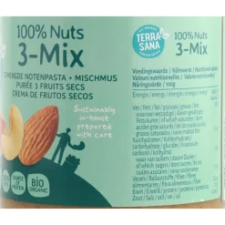 Beleg<Terrasana Notenpasta 3 Mix 500 gr