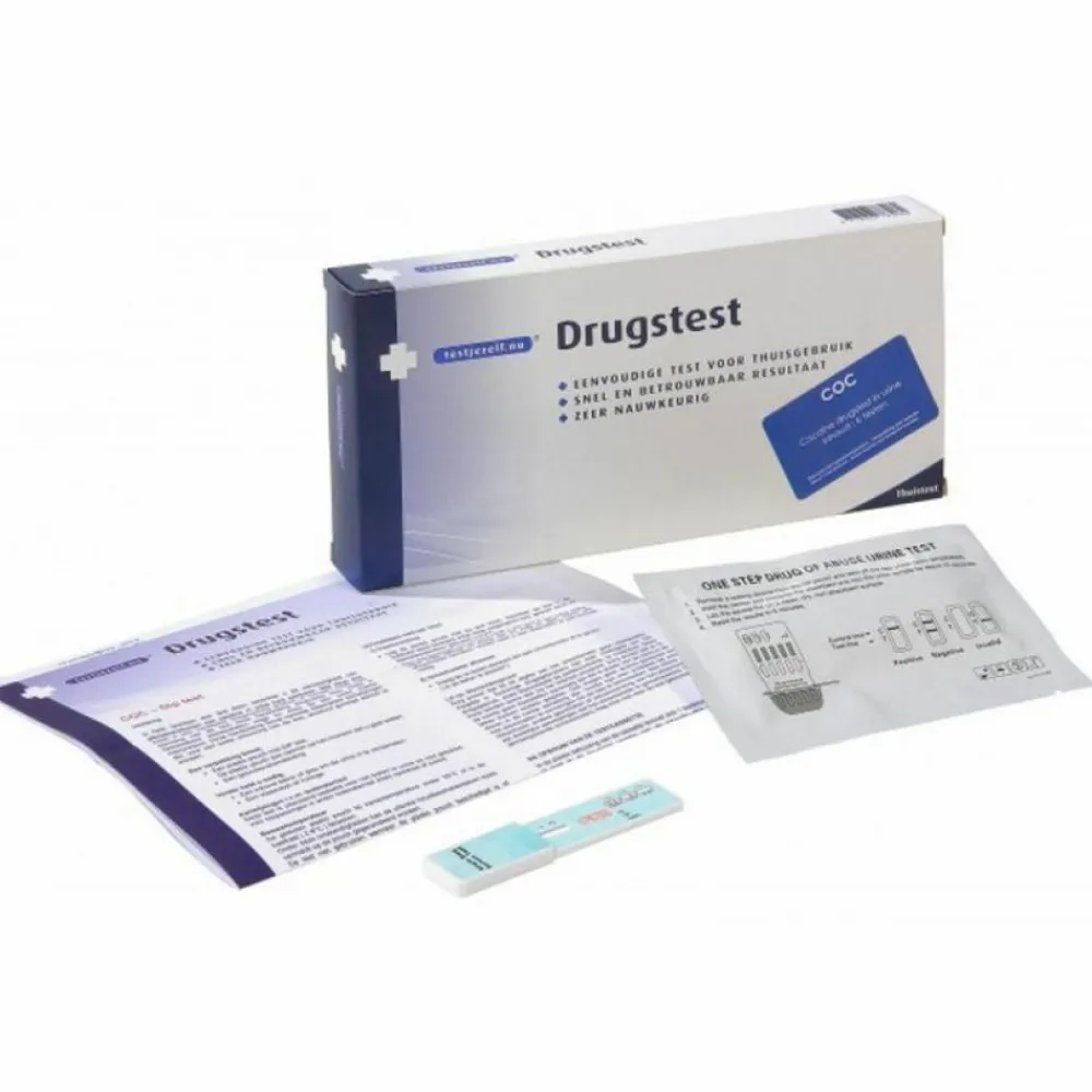 Drugstest Cocaïne 6 stuks^Testjezelf.nu Discount