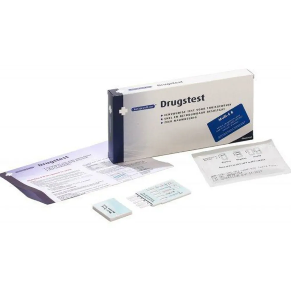 Drugtest Multi Urine B6 2 stuks^Testjezelf.nu Online