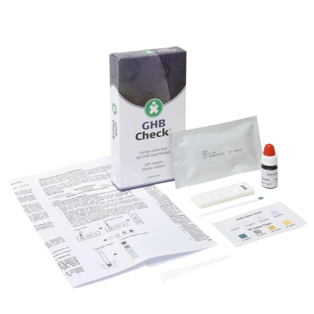 Zelftesten<Testjezelf.nu GHB Check 2 stuks