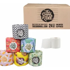 New Recycled Toiletpapier Cheerful Choice 2-laags 24 stuks Toiletpapier