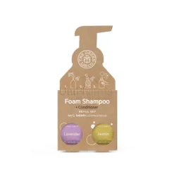 Shampoo<The Green Lab Co Navul Set Schuimende Shampoo Tabletten Lavendel & Jasmijn 4 stuks