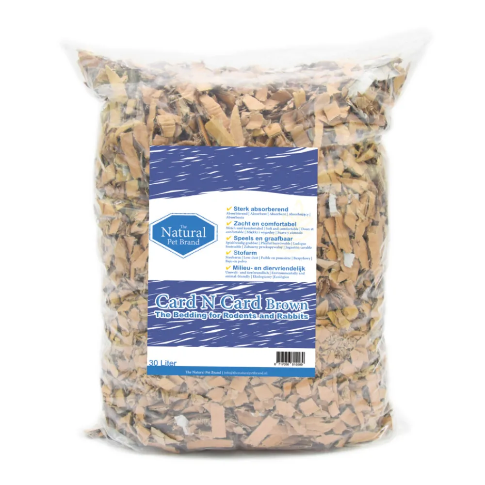 Hot Card N Card Brown 30 liter Bodembedekking