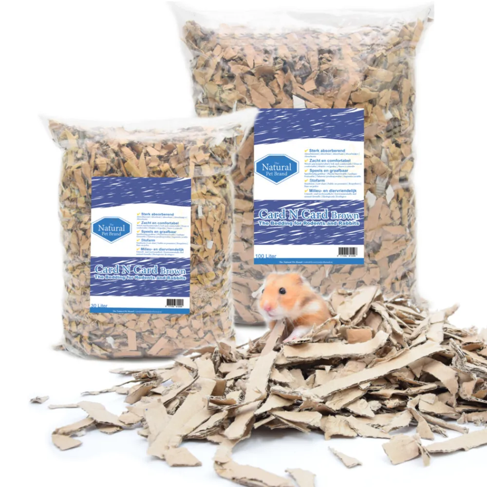 Hot Card N Card Brown 30 liter Bodembedekking