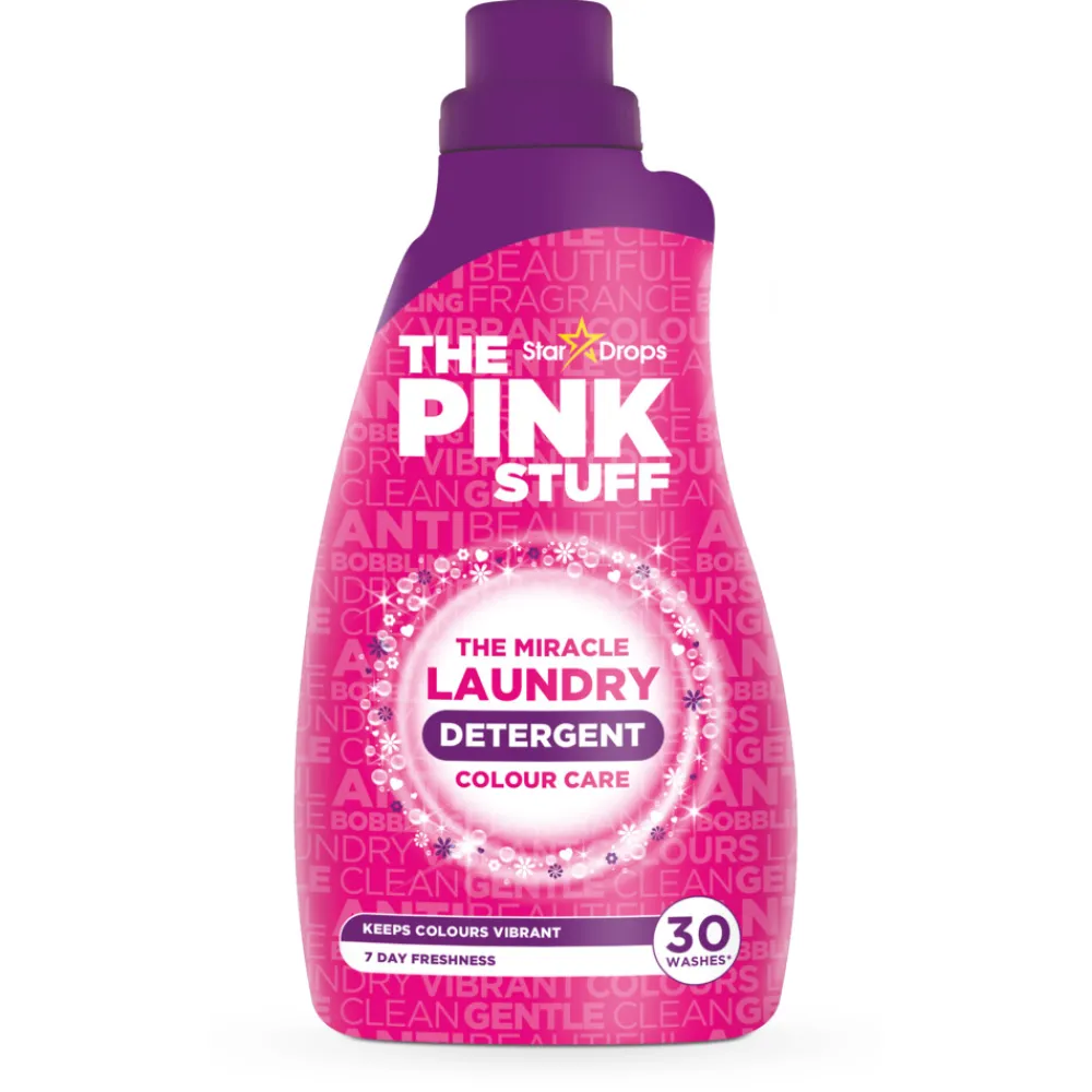 Wasmiddel<The Pink Stuff The Miracle Wasgel Kleur 30 Wasbeurten 960 ml