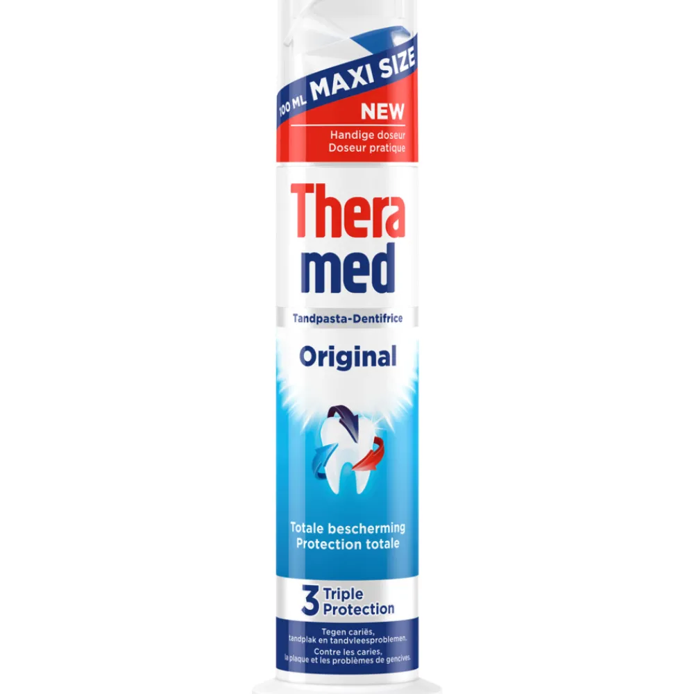 Tandpasta Dispenser Original 100 ml^Theramed Discount