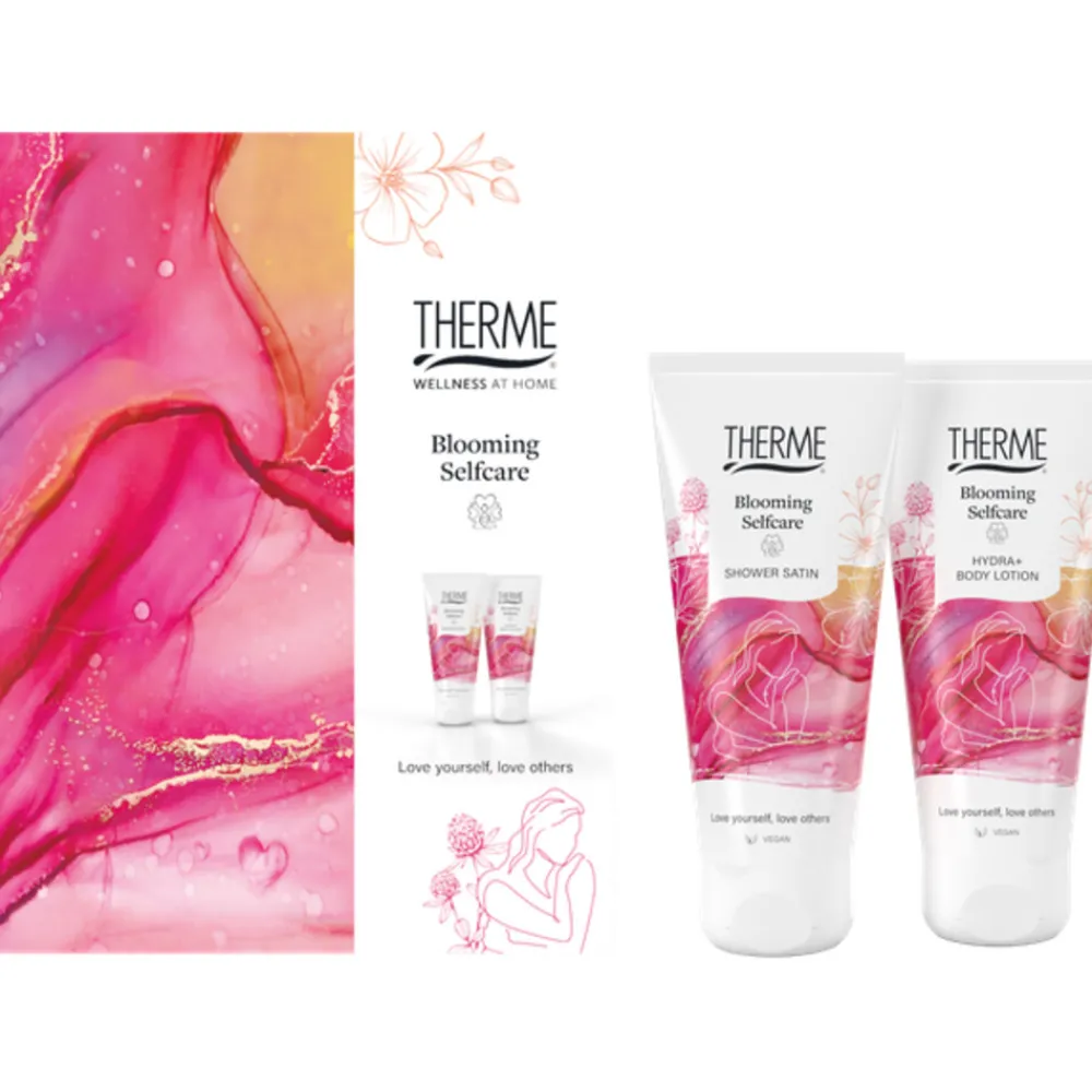 Discount Blooming Selfcare Geschenkset Bodylotion 200 ml + Douchegel 200 ml 1 set Geschenksets