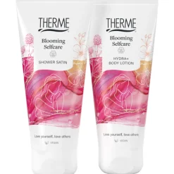 Discount Blooming Selfcare Geschenkset Bodylotion 200 ml + Douchegel 200 ml 1 set Geschenksets