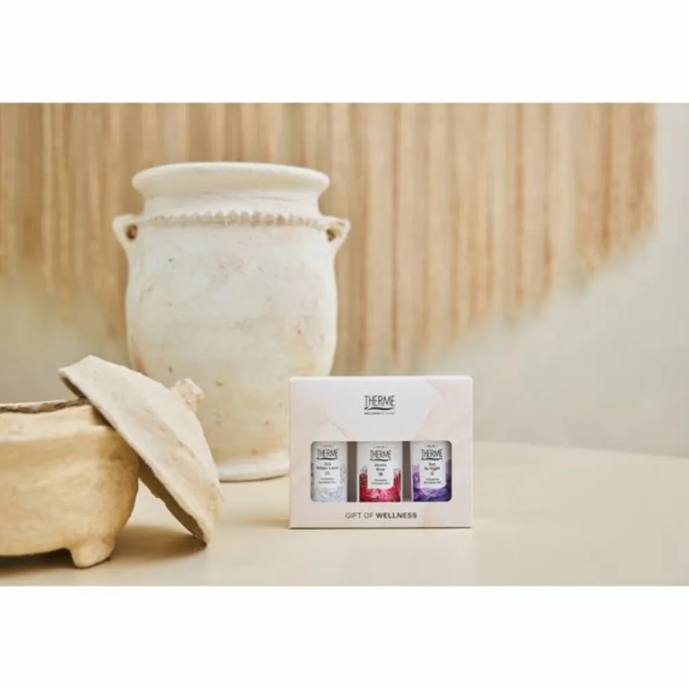 Bad & Douche<Therme Foaming Shower Favorites Geschenkset Zen White Lotus + Mystic Rose + Zen by Night 1 set