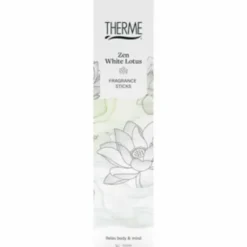 Geurstokjes Zen White Lotus 100 ml^Therme New