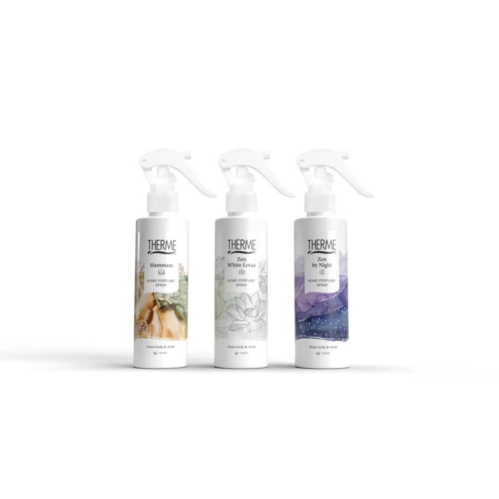 Huisparfum|Geurstokjes<Therme Home Perfume Spray Zen White Lotus 150 ml
