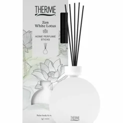 Huisparfum|Geurstokjes<Therme Home Perfume Sticks Zen White Lotus 150 ml