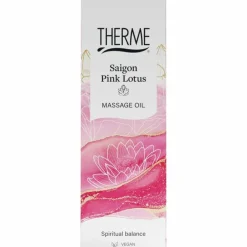 Huidverzorging<Therme Massage Olie Saigon Pink Lotus 125 ml