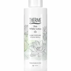 Huisparfum|Geurstokjes<Therme Refill Home Perfume Sticks Zen White Lotus 150 ml