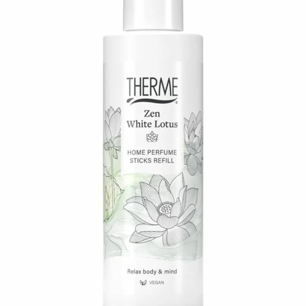 Huisparfum|Geurstokjes<Therme Refill Home Perfume Sticks Zen White Lotus 150 ml