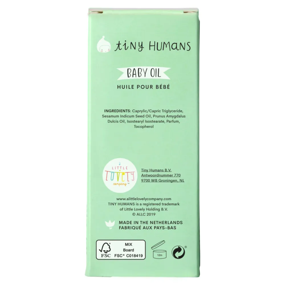 Lichaamsverzorging<Tiny Humans Baby Olie 100 ml