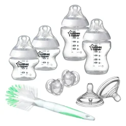 Flessen & Spenen<Tommee Tippee Closer to Nature Flessen Starterset Transparant 1 set