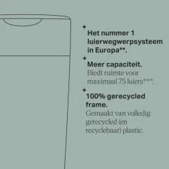 Luiers<Tommee Tippee Twist & Click Luieremmer Wit