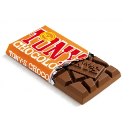 Tony's Chocolonely Melk Caramel Zeezout 180 gr^Tonys Chocolonely Clearance