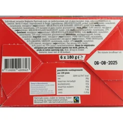 Outlet Tony's Chocolonely Regenboog Classics 6-pack 6 x 180 gr Chocolade