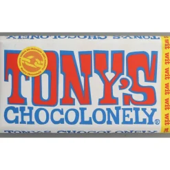Sale Tony's Chocolonely Wit Original 180 gr Chocolade
