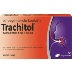 Outlet Suikervrij 30 zuigtabletten Keel & Luchtwegen