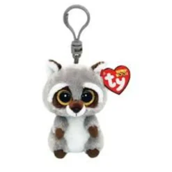 Hot Beanie Boo's Clip Raccoon 7 cm Knuffels