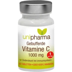 Gebufferde Vitamine C 1000mg 60 tabletten^Unipharma New