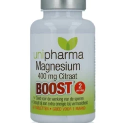 Magnesium 400mg 60 tabletten^Unipharma Discount